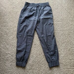 Zara cuffed hem jogging pants - indigo